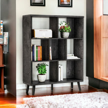 Load image into Gallery viewer, Seven Tier Cube Bookcase - Charcoal

