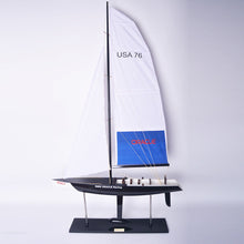Load image into Gallery viewer, Hand Painted Model Boat (624693) - White / Black
