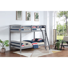 Load image into Gallery viewer, Kerr - Twin Over Twin Bunk Bed - Gray
