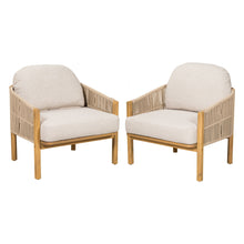 Load image into Gallery viewer, Grotta - Outdoor Wood Club Chair (Set of 2)
