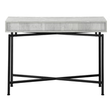 Load image into Gallery viewer, Cross Leg Console Table - Gray And Black
