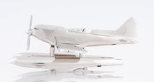 Load image into Gallery viewer, Hand Painted Model Airplane Tabletop Sculpture (364200) - Nickel
