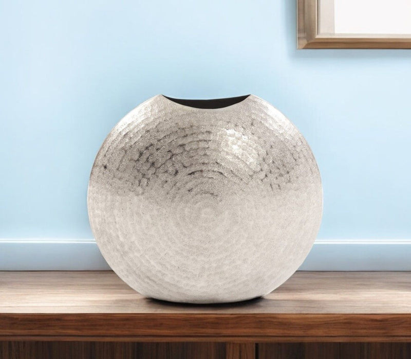 Cylinder Table Vase (401232) - Silver