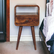 Load image into Gallery viewer, Mini Open Bedside Nightstand
