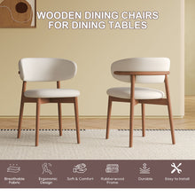 Load image into Gallery viewer, Dining Chairs For Dining Room (Set of 2) - White
