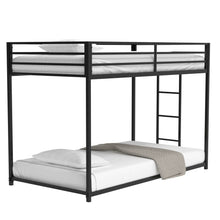 Load image into Gallery viewer, Same as original B083124170 Adam Twin over Twin Metal Bunk, Black
