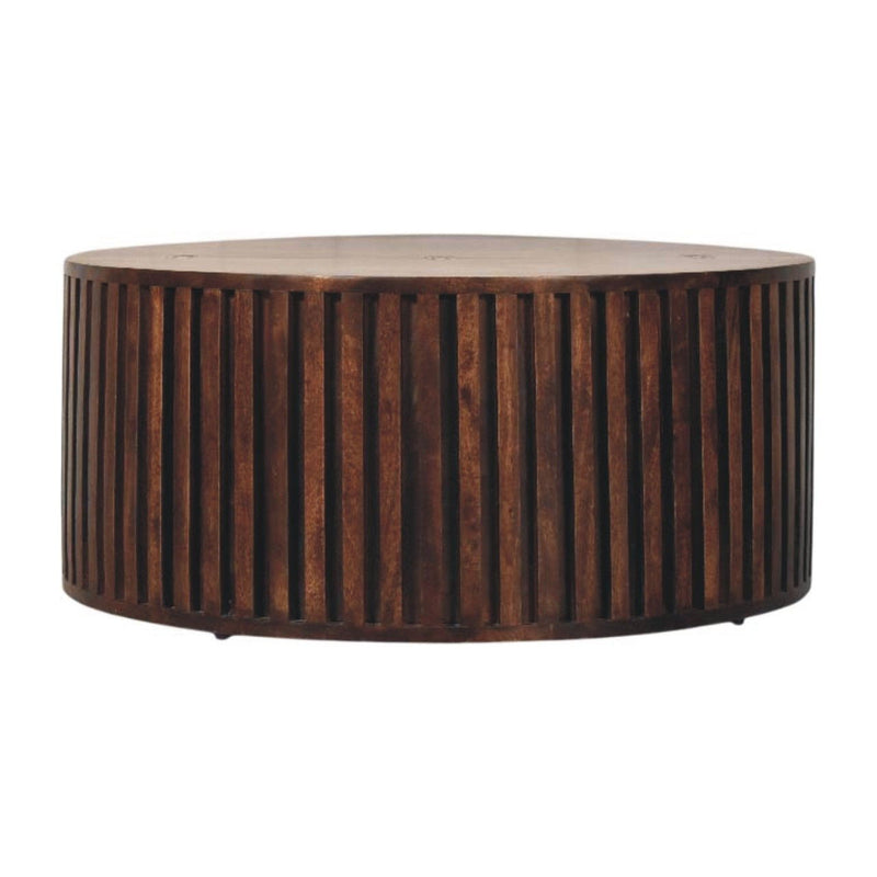 Solid Wood Solid Coffee Table With Drawer (717415) - Brown