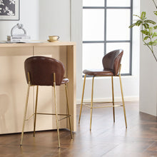 Load image into Gallery viewer, Kira - Upholstered Bar Stool (Set of 2)
