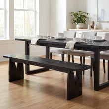 Load image into Gallery viewer, Dining Bench For Kitchen - Black
