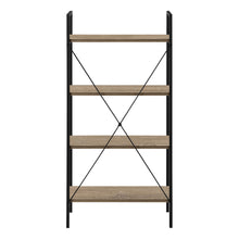 Load image into Gallery viewer, Four Tier Etagere Bookcase - Taupe
