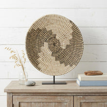 Load image into Gallery viewer, Fabric Sphere Decorative Wall Sculpture - Brown
