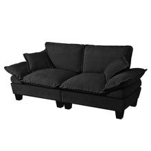 Load image into Gallery viewer, 2 Seater Modular Loveseat With Curved Armrests
