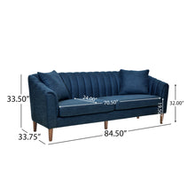 Load image into Gallery viewer, Contemporary 3 Seater Sofa With Accents
