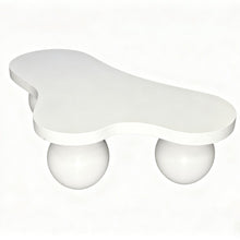 Load image into Gallery viewer, Cloud Shaped Coffee Table With 3 Ball Legs For Living Room
