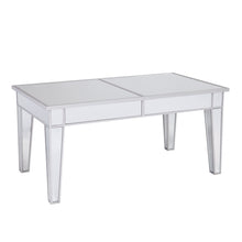Load image into Gallery viewer, Mirrored Metal Rectangular Mirrored Coffee Table - Silver
