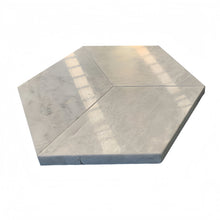 Load image into Gallery viewer, Hexagon Natural Marble Polished Tile For Wall And Floor (Set of 12)
