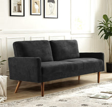 Load image into Gallery viewer, Sofa, European Style With Sleek Design, Modern &amp; Vintage Flair, Upholstered 3 Seater Couch
