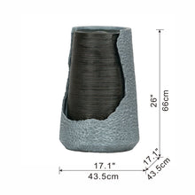 Load image into Gallery viewer, Indoor Outdoor Water Fountain, Unique Broken Urn Fountain Chic Dynamic Modern Design With Light For Garden
