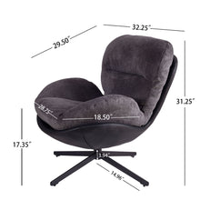Load image into Gallery viewer, 360° Swivel Office Chair, No Wheels
