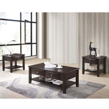 Load image into Gallery viewer, Table Set With Drawers And Open Shelf Storage
