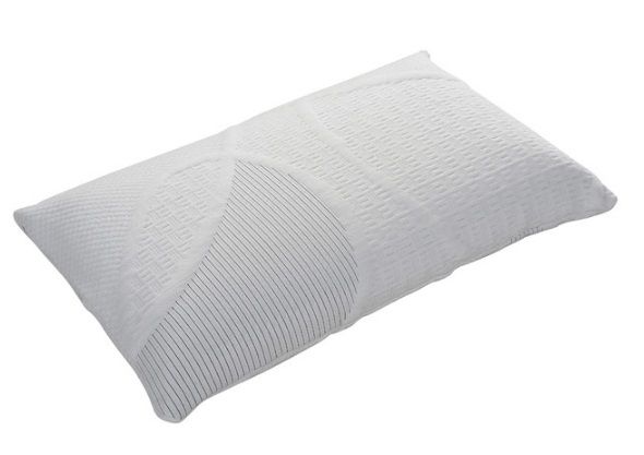 Cool Gel Memory Foam Queen Bed Pillow - Blue