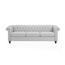 Load image into Gallery viewer, Chesterfield Style 3 Seater Sofa With Deep Button Tufting
