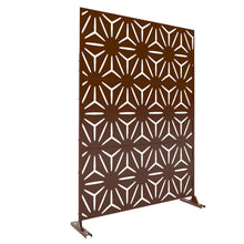 Load image into Gallery viewer, Three Panel Screen Room Divider (562865) - Brown
