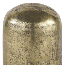 Load image into Gallery viewer, Cylindrical Tabletop Sculpture (608703) - Antiqued Brass

