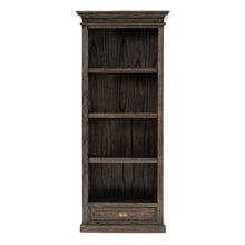 Load image into Gallery viewer, Four Tier Bookcase - Brown / Black
