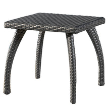 Load image into Gallery viewer, Luminant - Outdoor Side Table With Iron Frame - Gray
