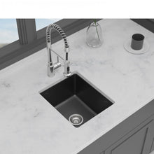 Load image into Gallery viewer, Quartz Composite Undermount Single Bowl Kitchen Sink
