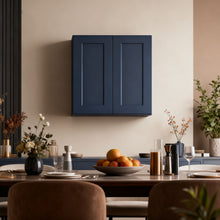 Load image into Gallery viewer, Shaker Wall Cabinet With Soft Close Hinges, Adjustable Shelves, Double Door
