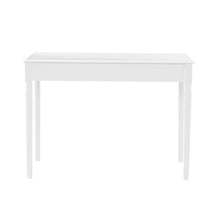 Load image into Gallery viewer, 43" White Solid Wood Writing Desk With Two Drawers
