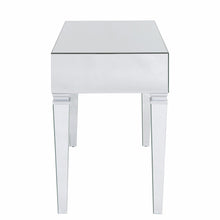Load image into Gallery viewer, 47" Silver Mirrored Writing Desk With Three Drawers
