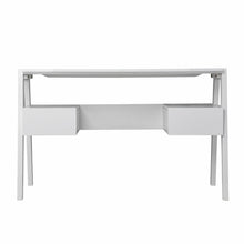 Load image into Gallery viewer, 48" White Wood With Two Drawers
