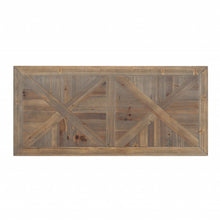 Load image into Gallery viewer, 50" Brown and Black Solid Wood Writing Desk
