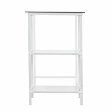 Load image into Gallery viewer, 42" Clear and White Glass and Iron
