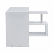 Load image into Gallery viewer, 45" White Wood Corner Pedestal
