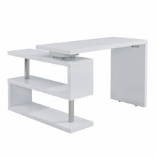 Load image into Gallery viewer, 45" White Wood Corner Pedestal
