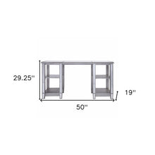 Load image into Gallery viewer, 50" Silver Wood Mirrored
