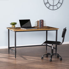 Load image into Gallery viewer, 53" Natural and Black Wood

