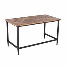 Load image into Gallery viewer, 53" Natural and Black Wood
