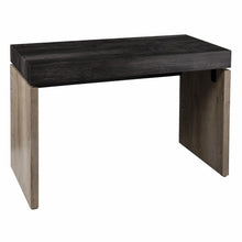 Load image into Gallery viewer, 45" Black and Brown Wood Sled
