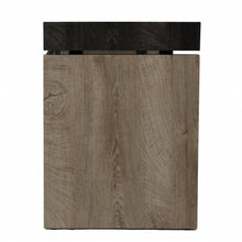 Load image into Gallery viewer, 45" Black and Brown Wood Sled
