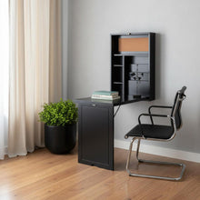 Load image into Gallery viewer, 22" Black Secretary Desk
