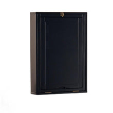 Load image into Gallery viewer, 22" Black Secretary Desk
