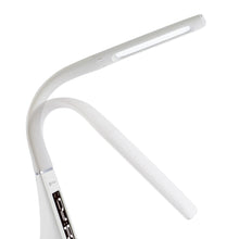 Load image into Gallery viewer, Contemporary White Sanitizing LED Desk Lamp
