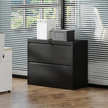 Load image into Gallery viewer, Lateral File Cabinet, Heavy Duty Filing Holds Letter/Legal/A4 Files
