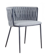 Load image into Gallery viewer, Contemporary Dining Chair - Light Gray / Black
