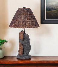 Load image into Gallery viewer, Novelty Table Lamp With Brown Empire Shade - Gray
